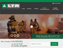 Tablet Screenshot of ltaseguranca.com.br
